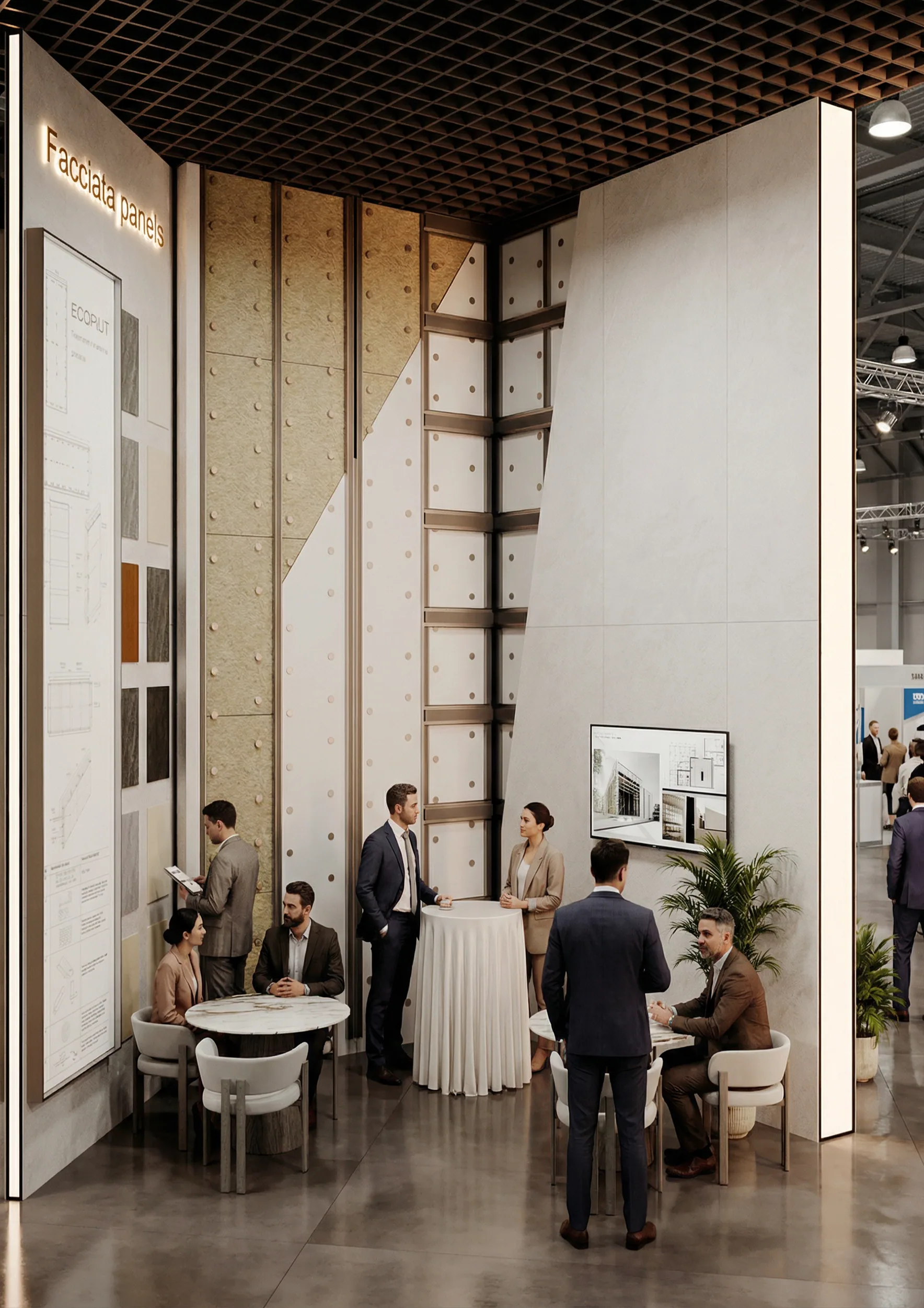 Стенд Ecoplit на Uzbuild 2026, 2